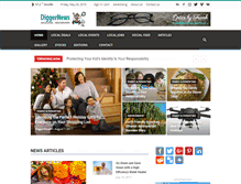Tablet Screenshot of diggernews.com